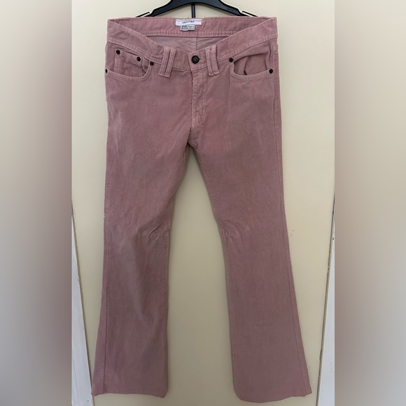 Vintage ZARA - Corduroy women pants Rosty Rose - authentic from Spain - Picture 5 of 5